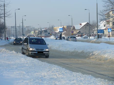 Winter City in Poland 2010