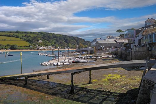 Salcombe in Devon, England is popular with boating enthusiasts