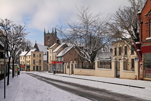 Newcastle in Staffordshire, England in December 2009.