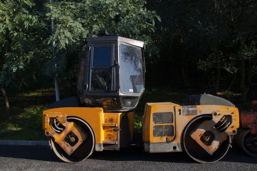 Portugal transport tractors road cabin nature wood