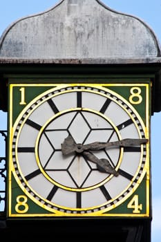 Clock in Edimburgh, Royal Mile, useful for icons