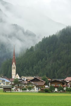 Alpine landscape, Langelfeldt, Austria