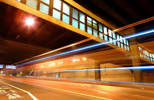 traffic at night