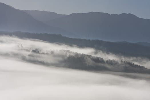 great smoky mountain national park a lot of fog great colors