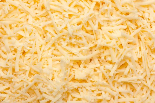 High resolution yellow grated cheese background