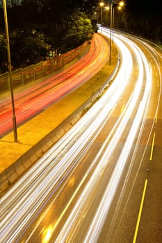 highway at night