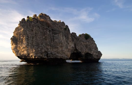 Rocks sea