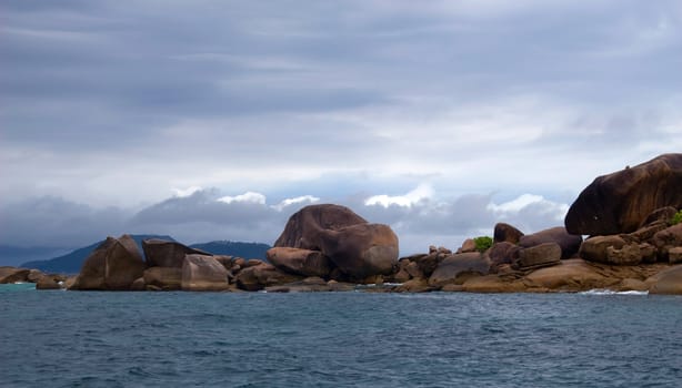 Rocks sea