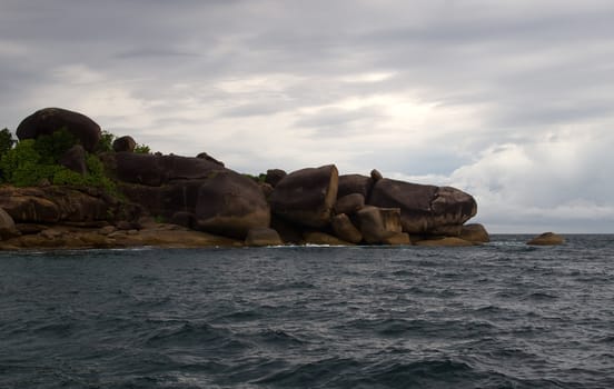 Rocks sea