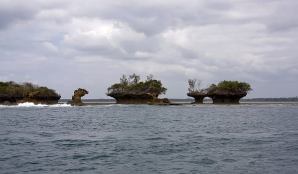 Rocks sea