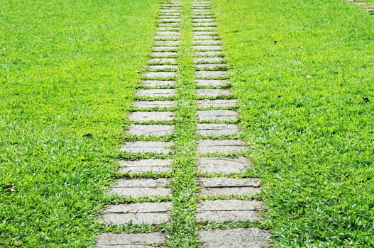 Stone footpath background.