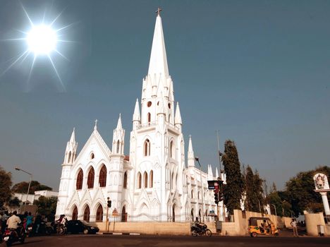 San Thome Basilica Cathedral / Church in Chennai (Madras), Southern India