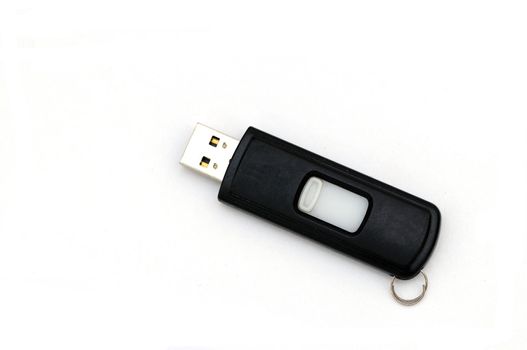 an usb drive isolated on a white back ground