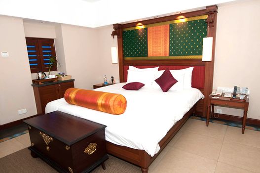 Luxury hotel room at a resort
