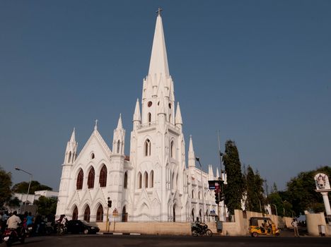 San Thome Basilica Cathedral / Church in Chennai (Madras), Southern India