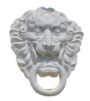 Lion Face Skulpture clous-up