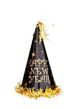 New Years hat isolated on a white background