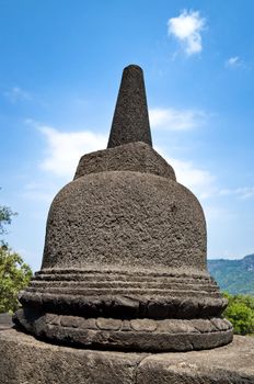 Details in Borobudur unesco heritage site, Java, Indonesia