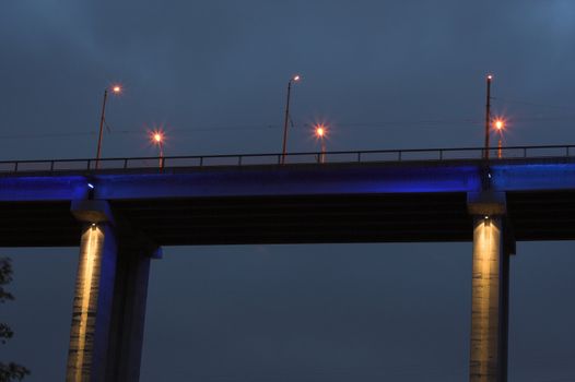 Bridge at night,Varna,Bulgaria