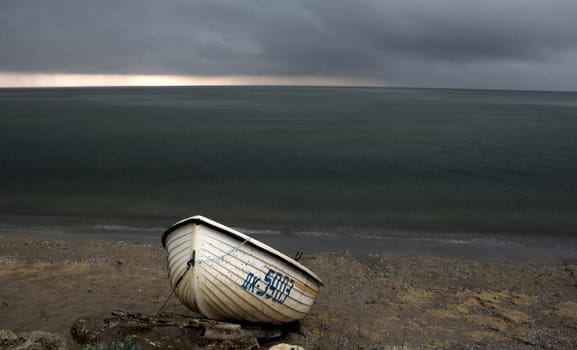 A stormy day on the Black sea,Durankulak,Bulgaria