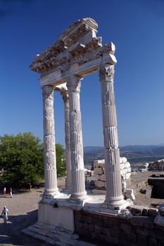 Temple of Trajan, Pergamon Turkay