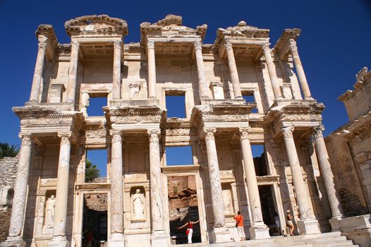 Facade of the Library of Celsus