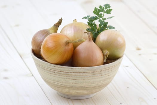 bowl full of onions