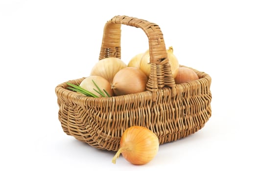 basket full of onions