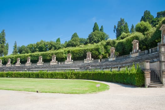 Boboli Gardens in Florence Italy