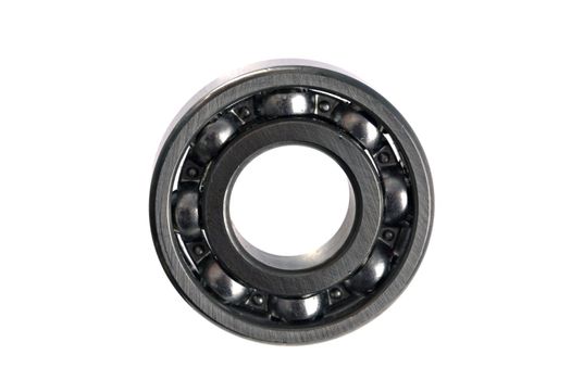 Ball bearing isolated on white background