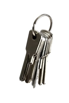 Set of Keys isolated on white background