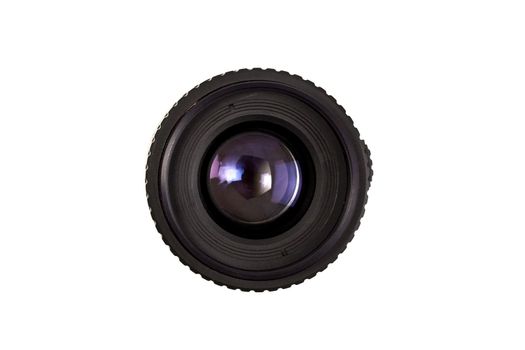 Lens isolated on white