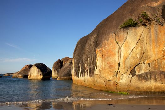 Elephant Rocks in William Bay National Park, near the town of Denmark, Western Australia.