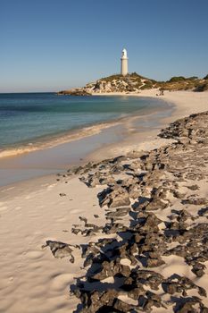 Bathurst Lighthouse – one of two lighthouses on Rottnest Island, Western Australia.