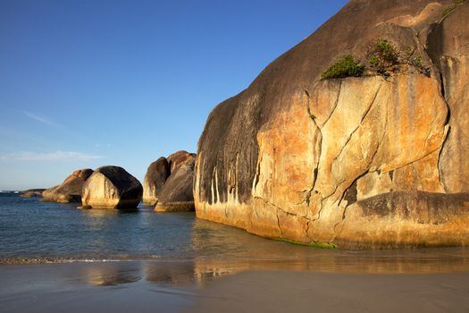 Elephant Rocks in William Bay National Park, near the town of Denmark, Western Australia.