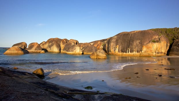 Elephant Rocks in William Bay National Park, near the town of Denmark, Western Australia.
