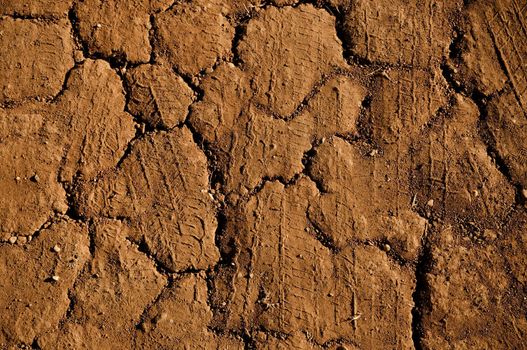 Grunge Crack Dirt Road Background Texture
