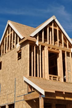 New Home Under Construction