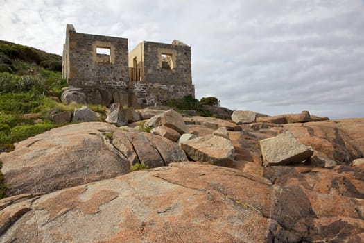 The old lighthouse keeper's house at King Point in Albany, Western Australia.