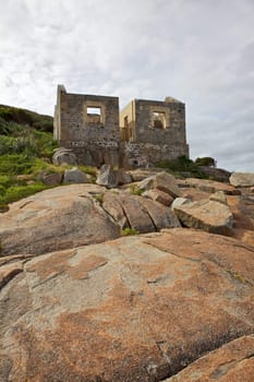 The old lighthouse keeper's house at King Point in Albany, Western Australia.