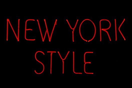 New York Style Neon Sign