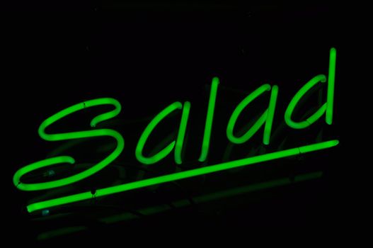 Salad Neon Sign