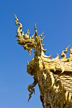 Element of Thai Art Taken from Wat Rong Khun,Chiang Rai province Thailand