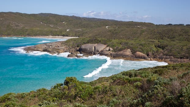 Lowlands Beach, between the towns of Albany and Denmark, Western Australia.