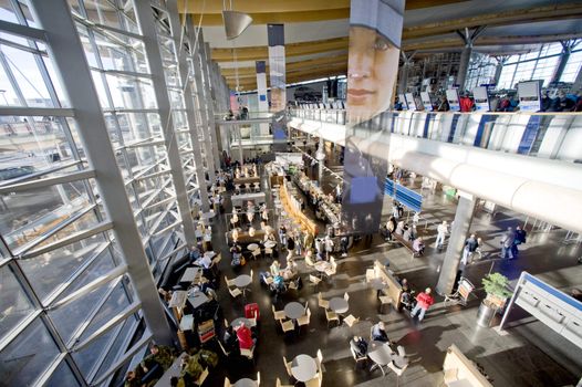 Oslo airport Gardemonen taken in October 2010