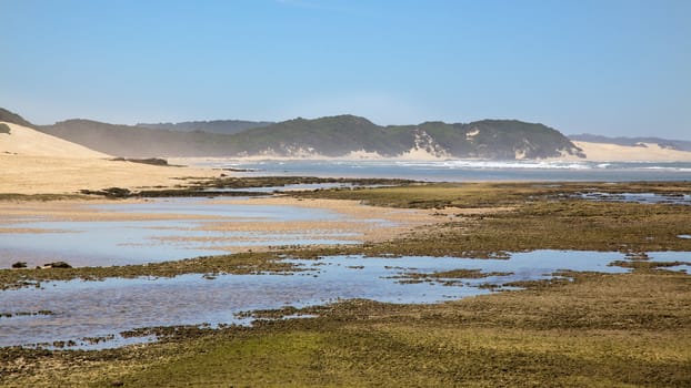 The beach at Kenton-on-Sea, in South Africa's Eastern Cape.