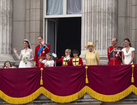 The royal wedding of Prince William and Kate Middleton, London, Friday April 29th, 2011