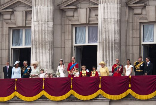 The royal wedding of Prince William and Kate Middleton, London, Friday April 29th, 2011