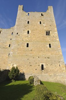 Castle Bolton built in 1399AD Wensleydale Yorkshire Dales UK