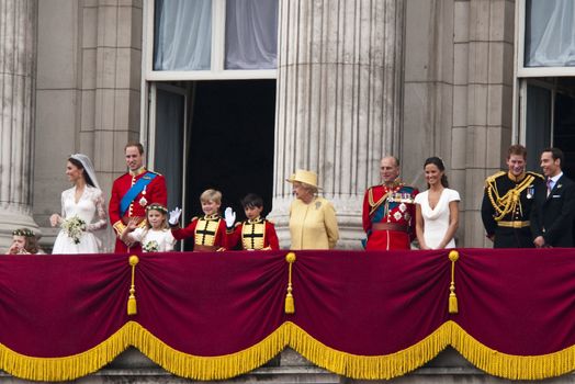 The royal wedding of Prince William and Kate Middleton, London, Friday April 29th, 2011